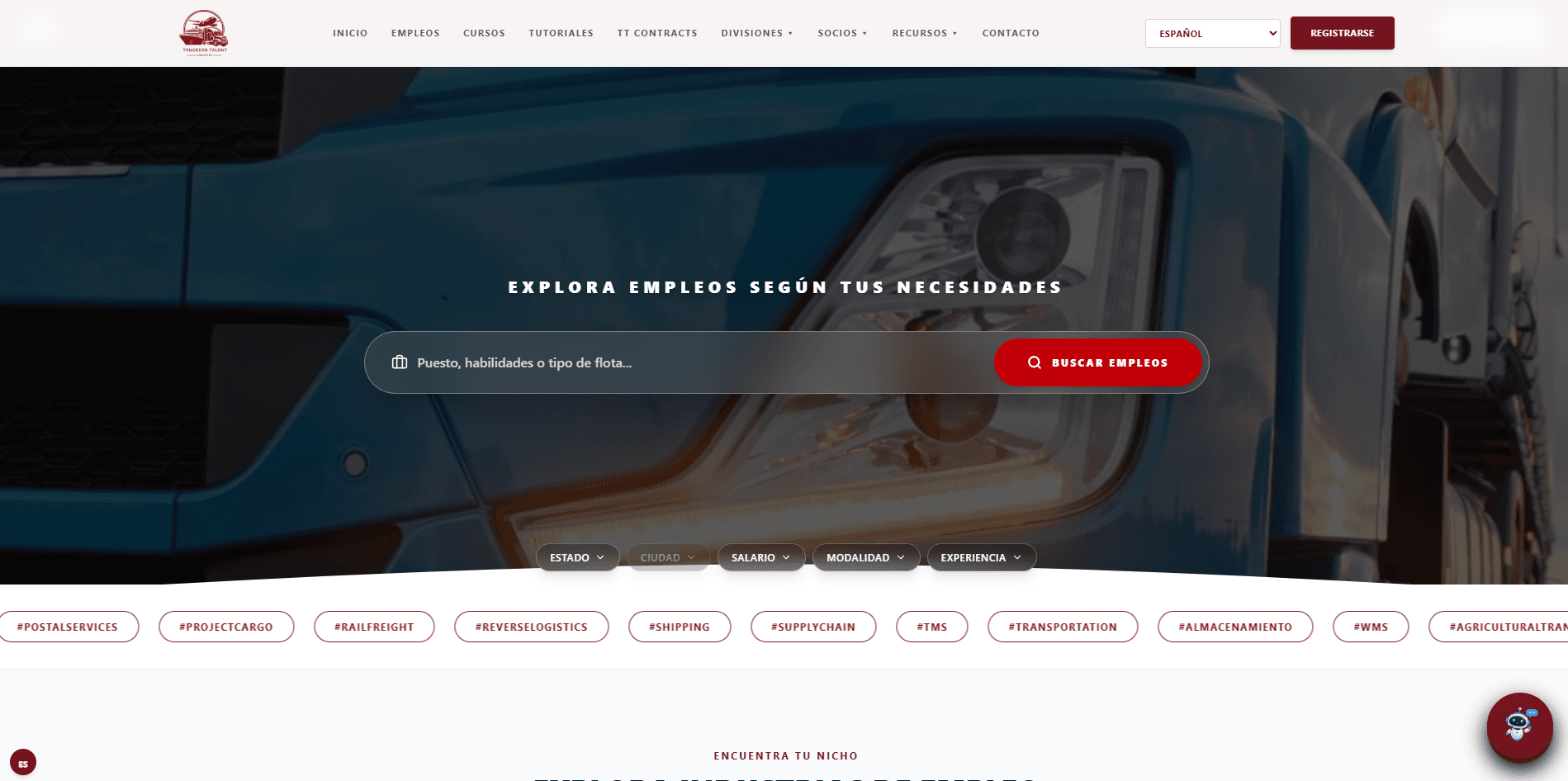 Captura de Truckers Talent